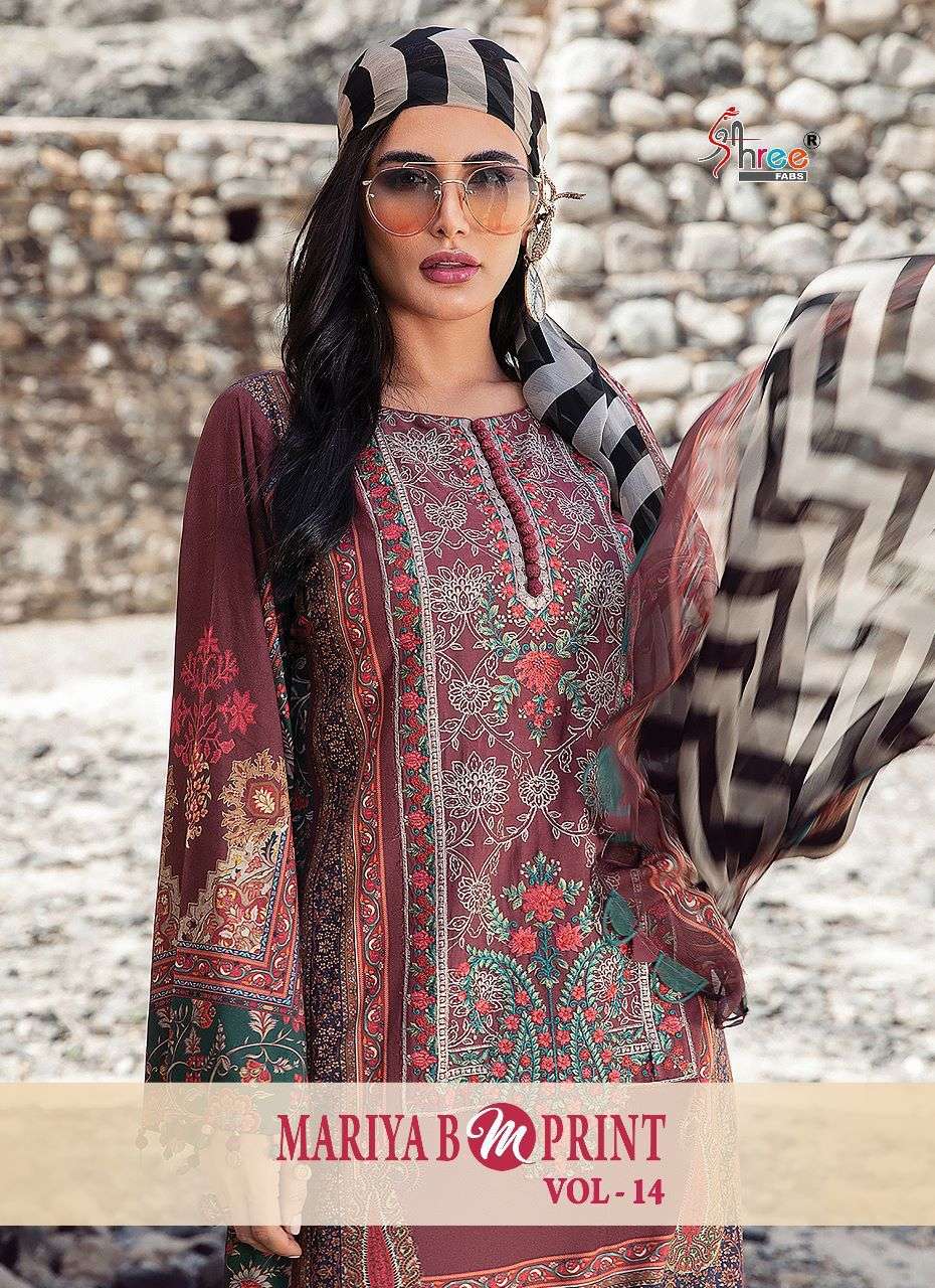 SHREE FABS MARIYA B M PRINT VOL 14