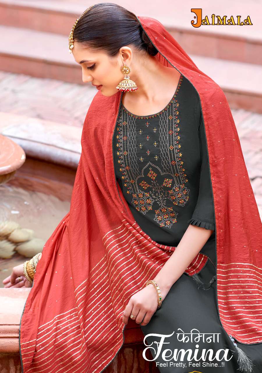 ALOK SUITS JAIMALA FEMINA