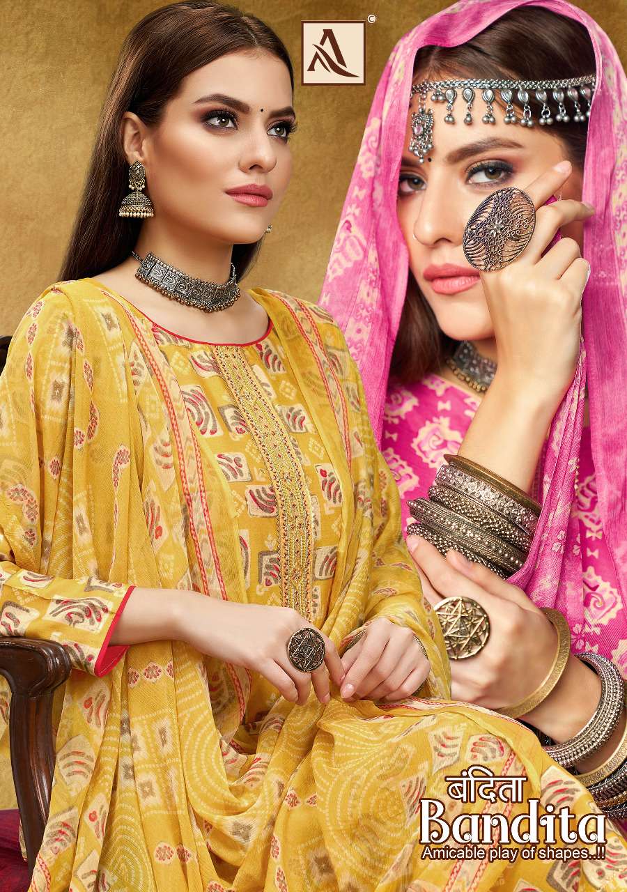 ALOK SUITS BANDITA 