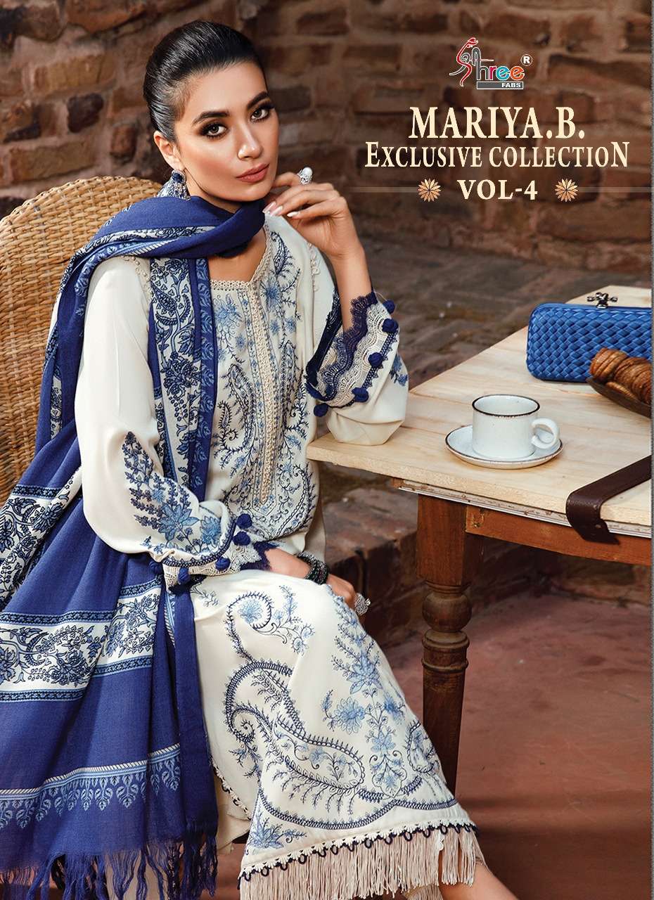 SHREE FABS MARIA B EXCLUSIVE COLLECTION VOL 4 