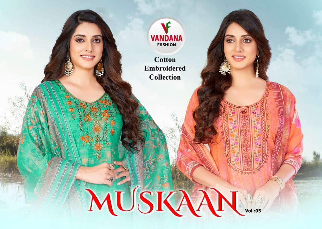 VANDANA FASHION MUSKAN VOL 5 