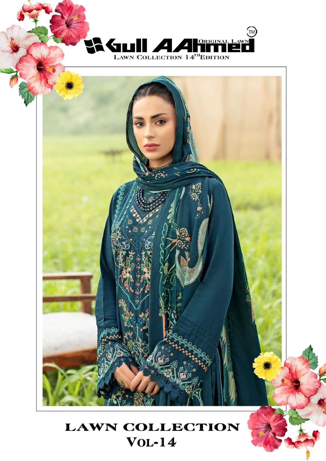 GULl AAHMED LAWN COLLECTION VOL 14