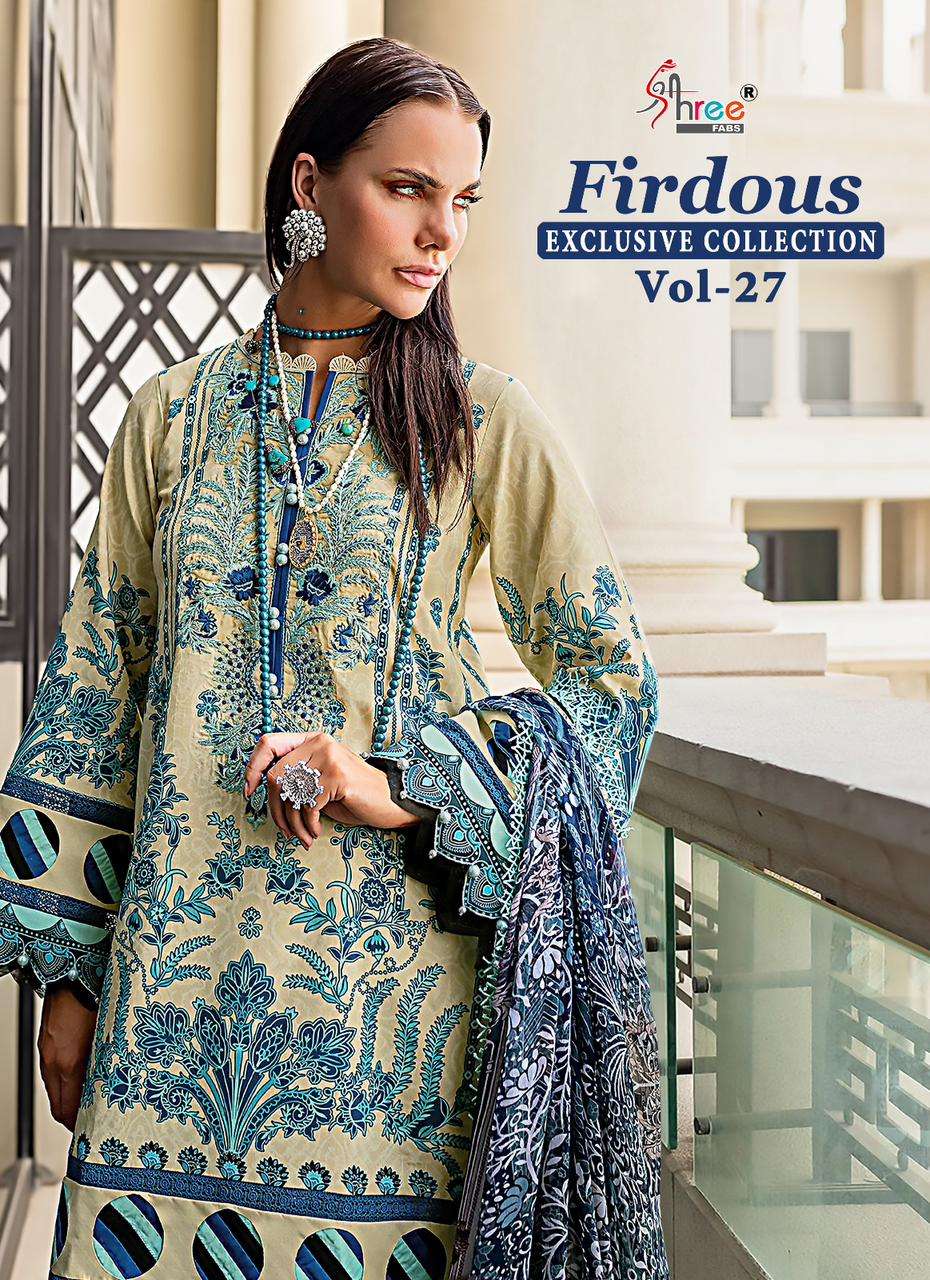 SHREE FABS FIRDOUS EXCLUSIVE COLLECTION VOL 27