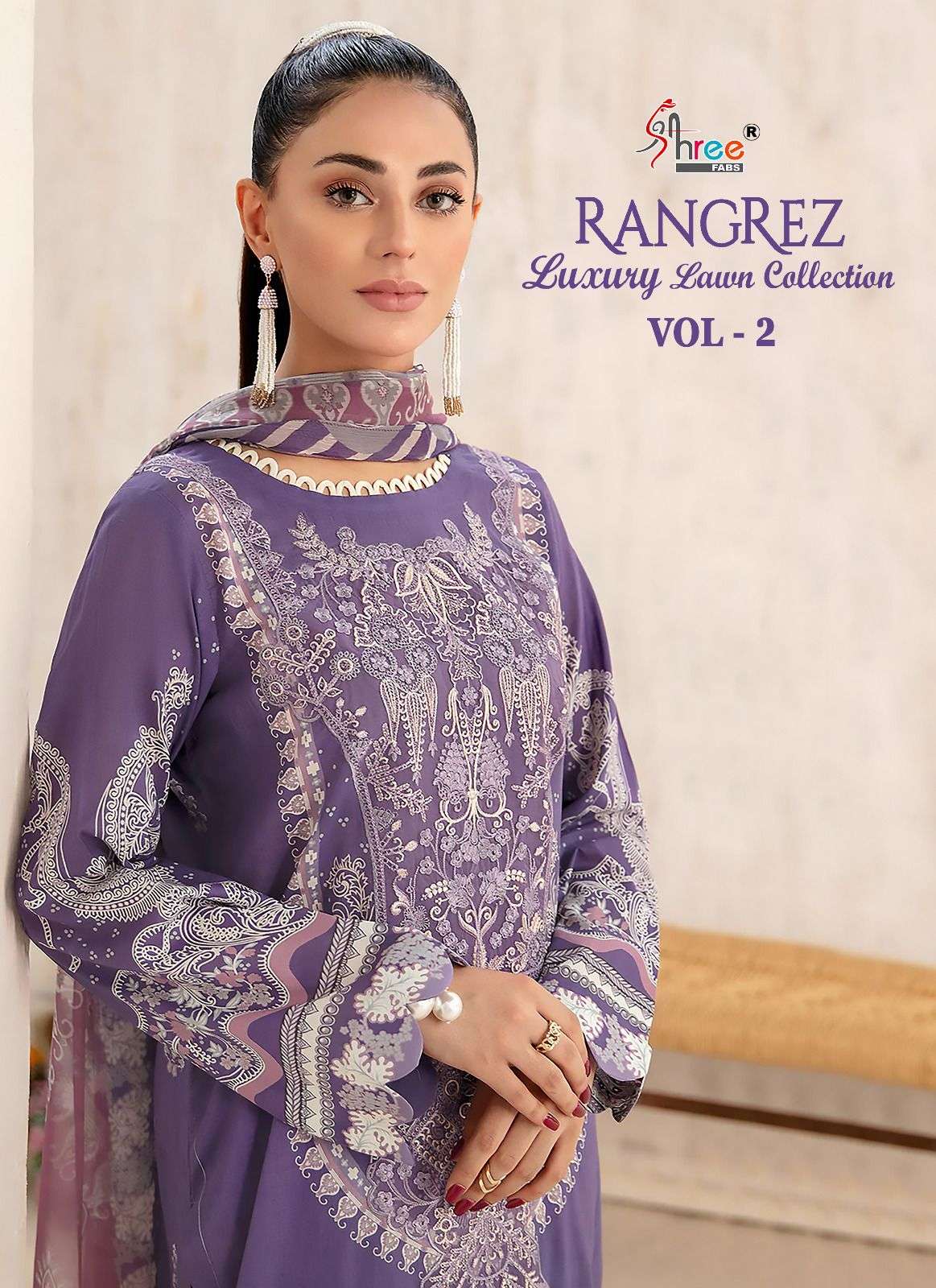 SHREE FABS RANGREZ LUXURY LAWN COLLECTION VOL 2