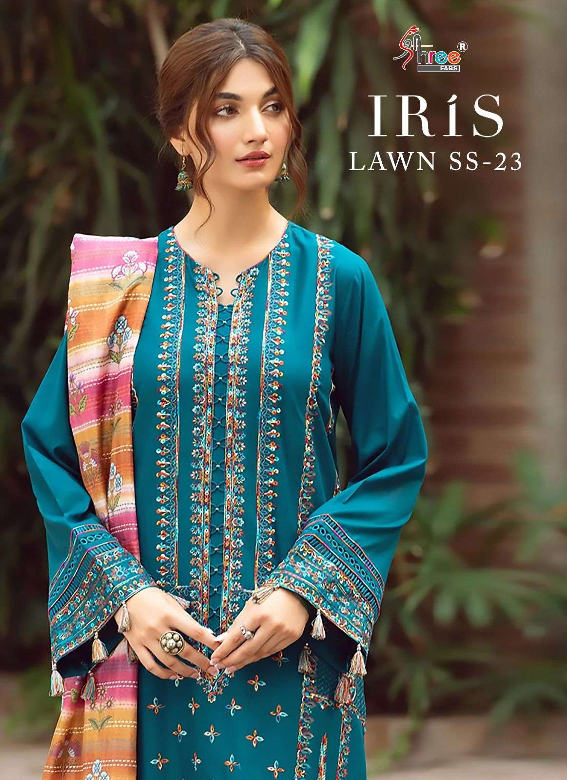 SHREE FABS IRIS LAWN SS 23