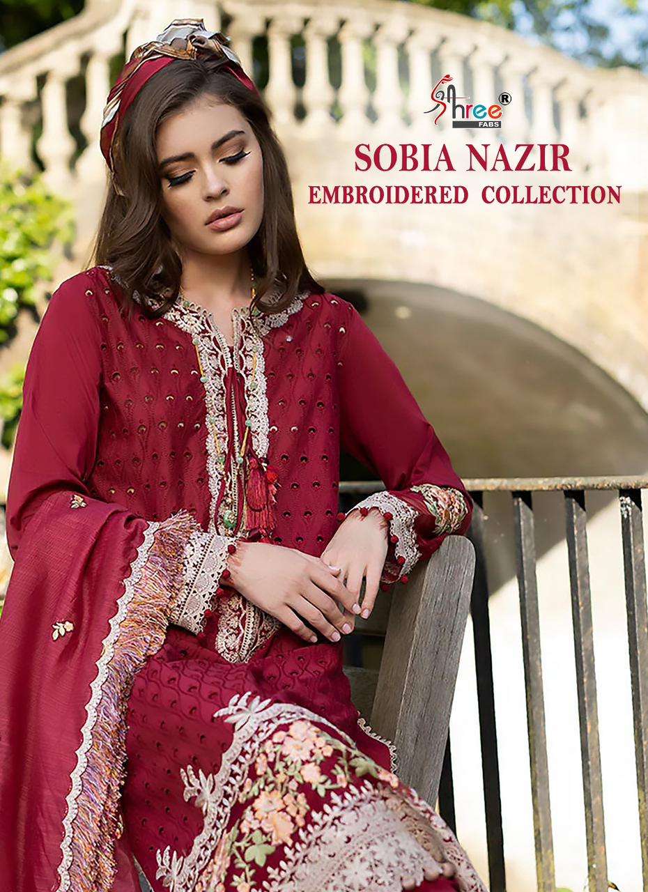 SHREE FABS SOBIA NAZIR EMBROIDERED COLLECTION