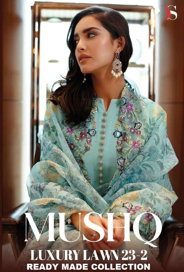 DEEPSY SUITS MUSHQ LUXURY LAWN 23 VOL 2 READY MADE COLLECTION