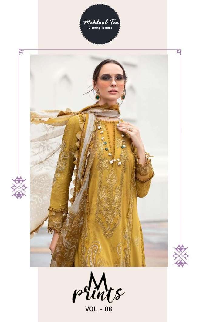 MEHBOOB TEX M PRINT SPRING SUMMER 2 VOL 8 