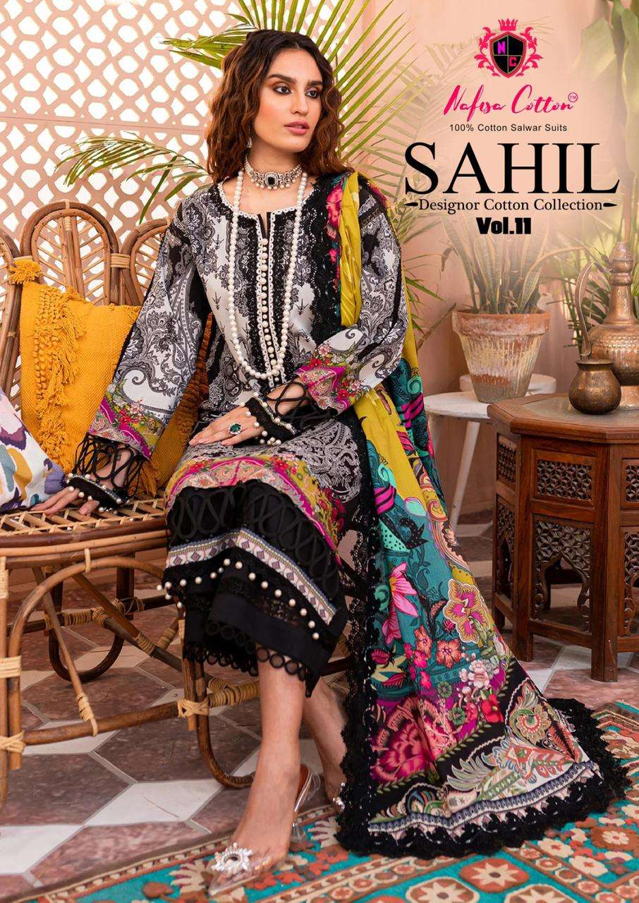 NAFISA COTTON SAHIL DESIGNER COTTON COLLECTION VOL 11