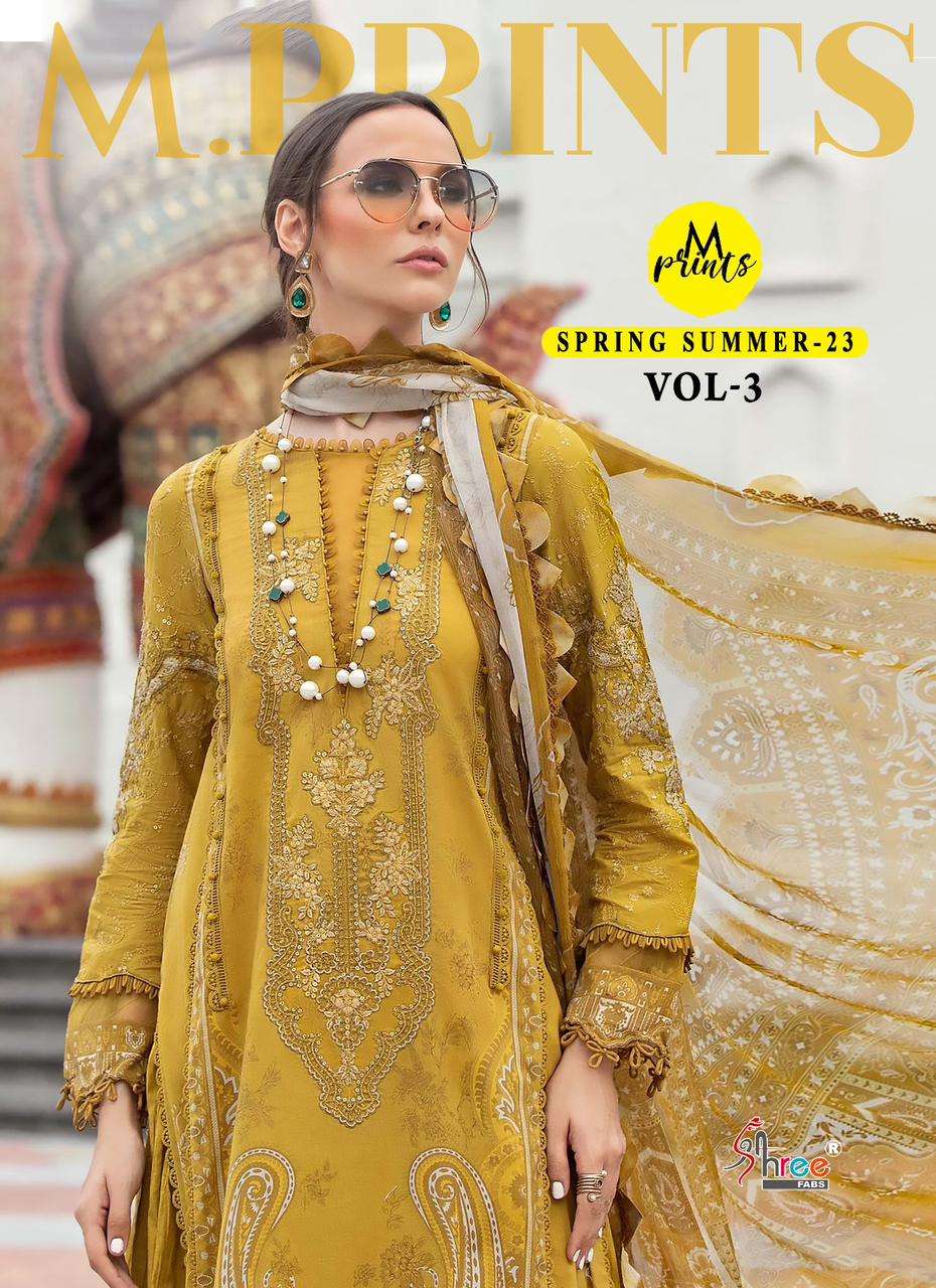 SHREE FABS M PRINT SPRING SUMMER 23 VOL 3