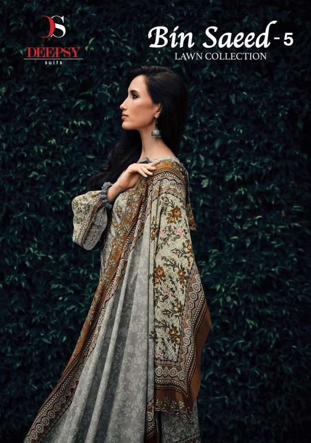 DEEPSY SUITS BIN SAEED LAWN COLLECTION VOL 5