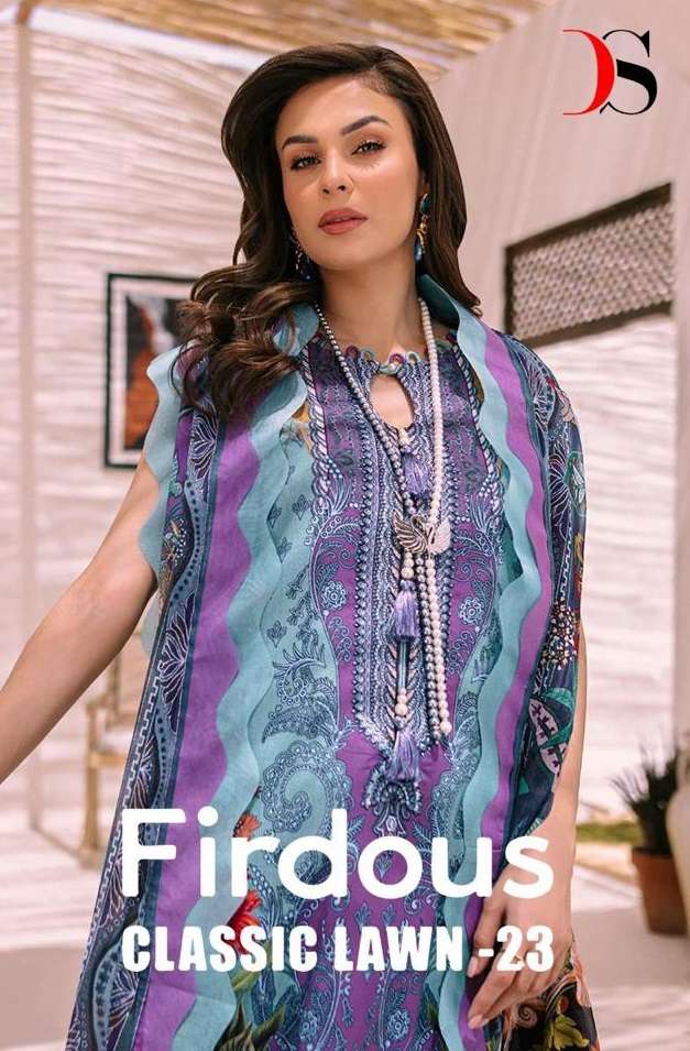 DEEPSY SUITS FIRDOUS CLASSIC LAWN 23 