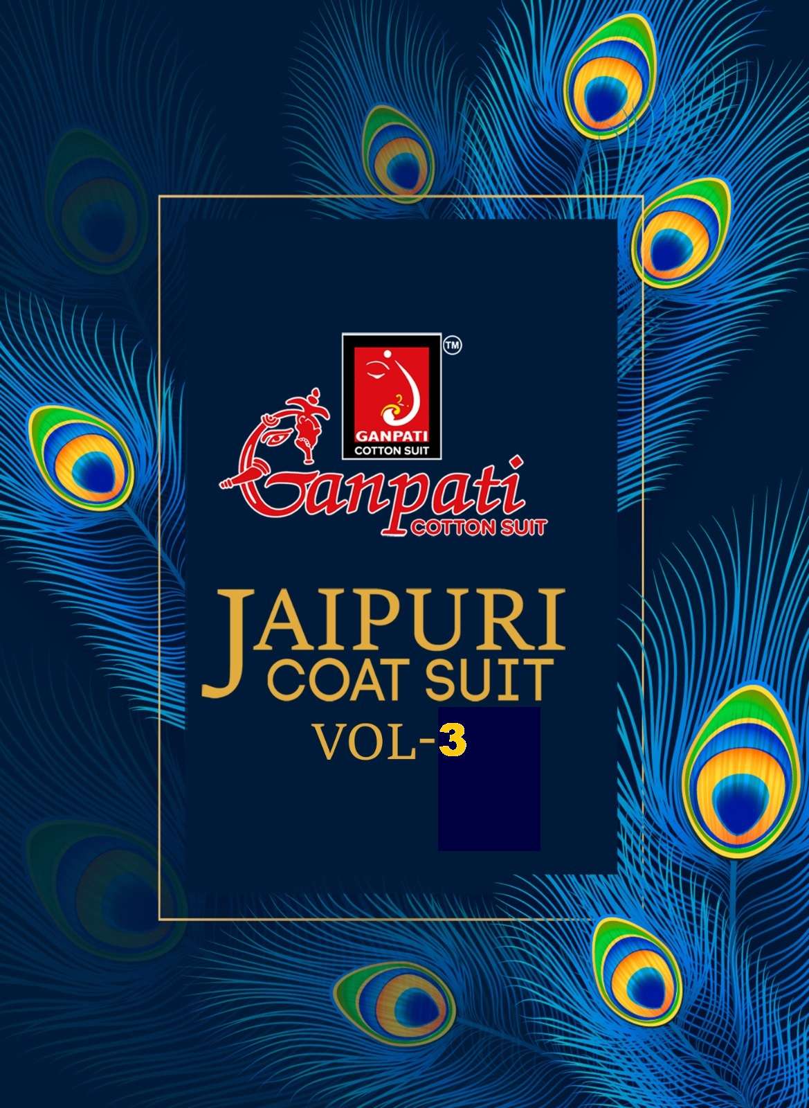 GANPATI JAIPURI COAT SUIT VOL 3 