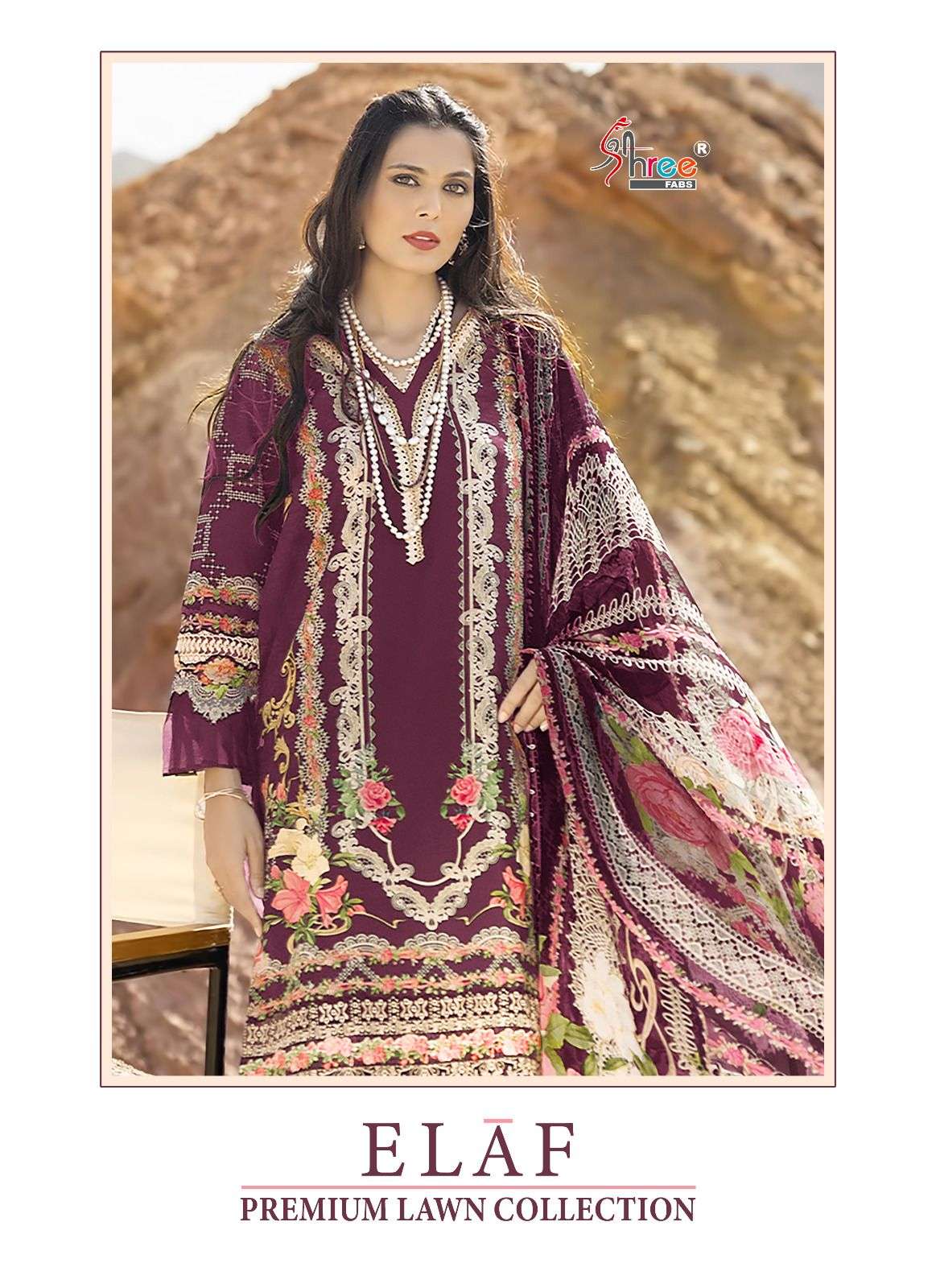 SHREE FABS ELAF PREMIUM LAWN COLLECTION 