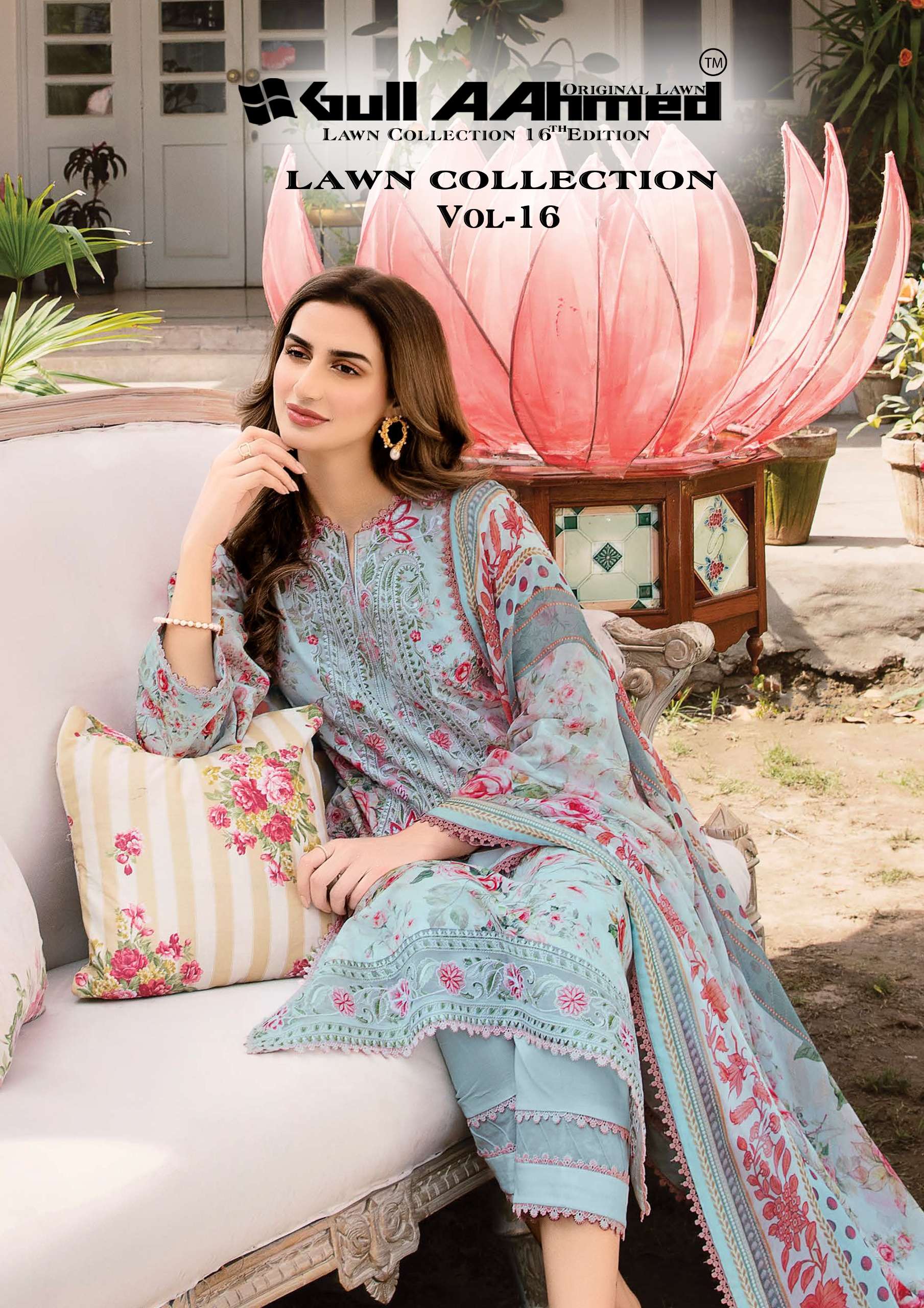 GULL AAHMED LAWN COLLECTION VOL 16
