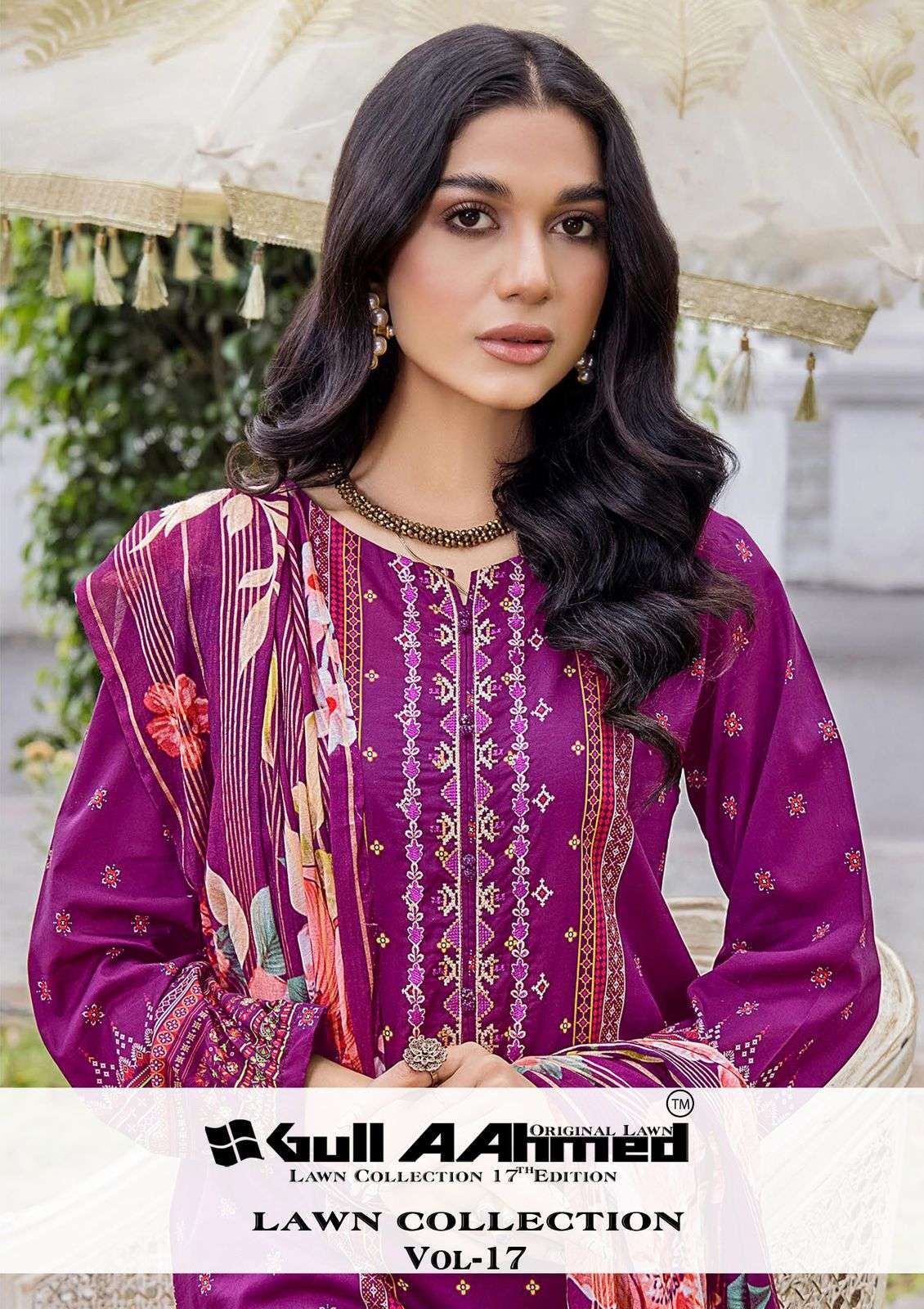GULL AAHMED LAWN COLLECTION VOL 17