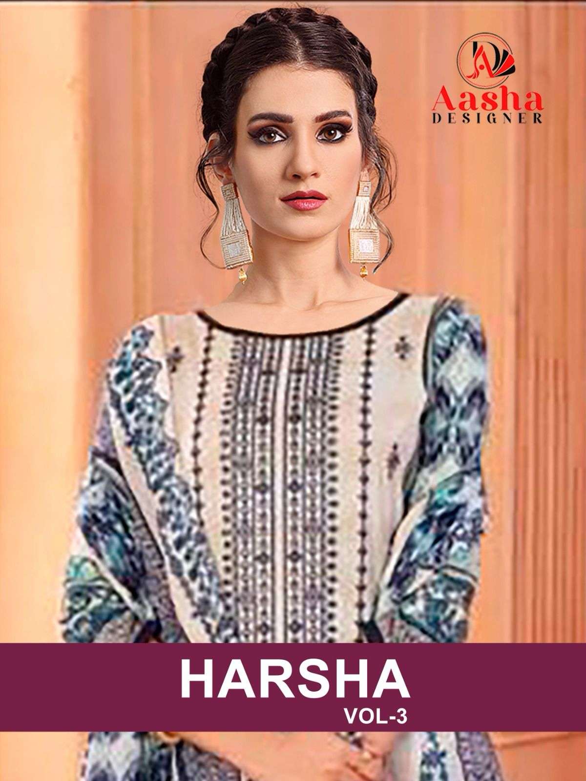 AASHA DESIGNER HARSHA VOL 3 