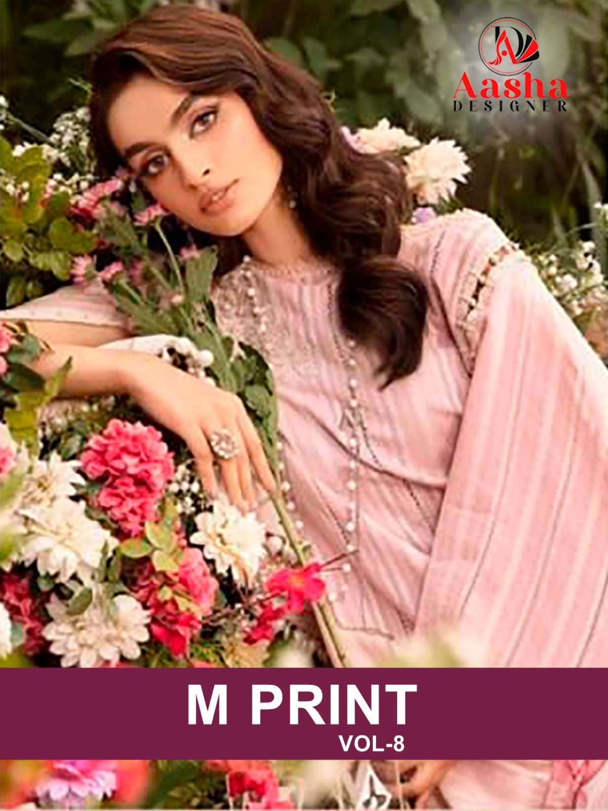 AASHA DESIGNER M PRINTS VOL 8