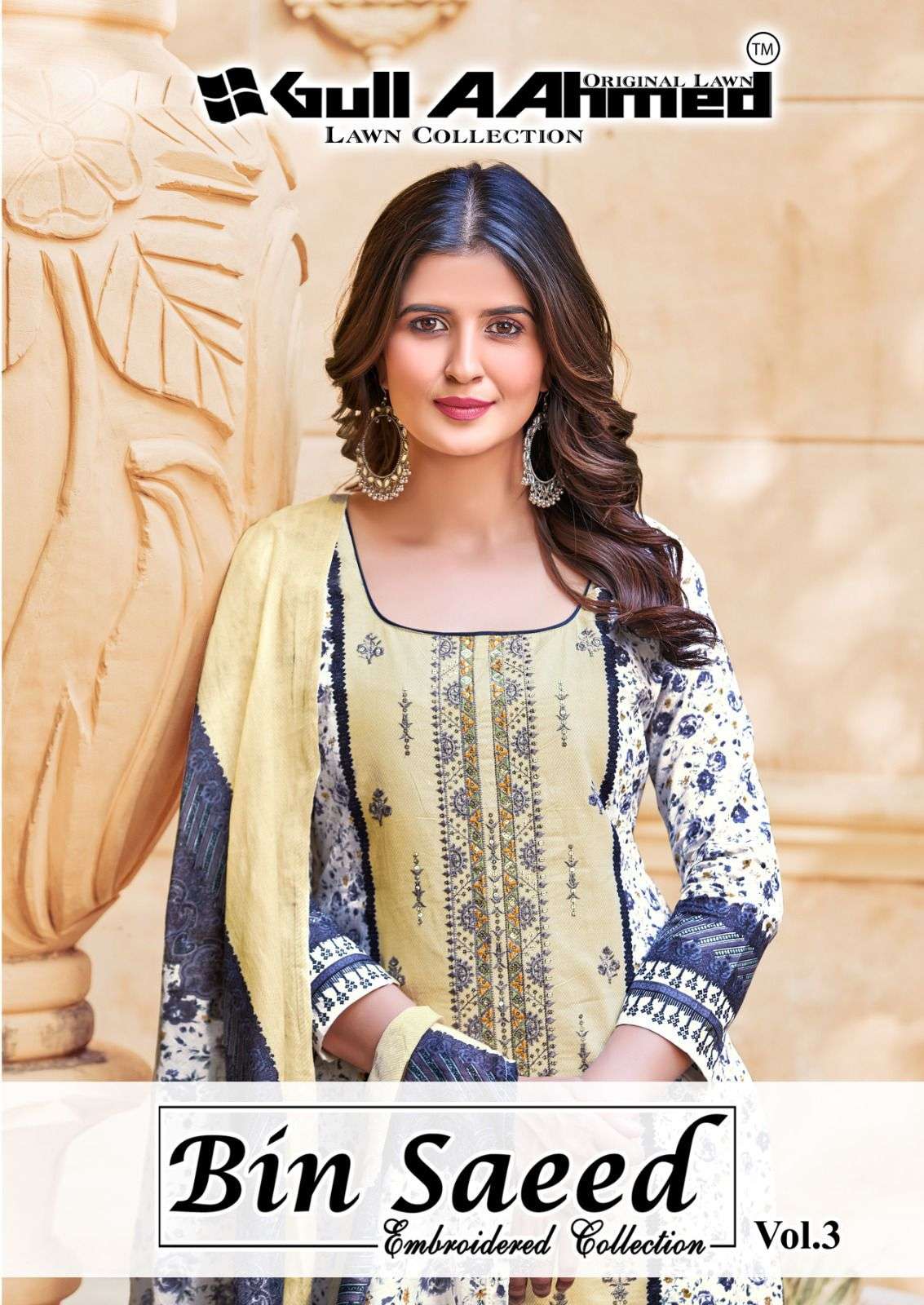 GULL AHMED BIN SAEED EMBROIDERED COLLECTION VOL 3 