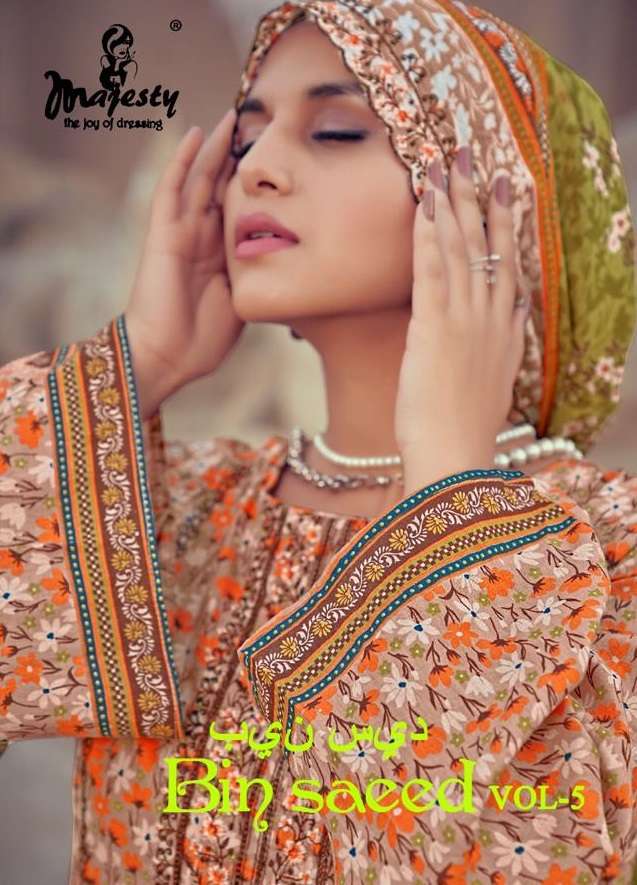 MAJESTY BIN SAEED LAWN COLLECTION VOL 5 
