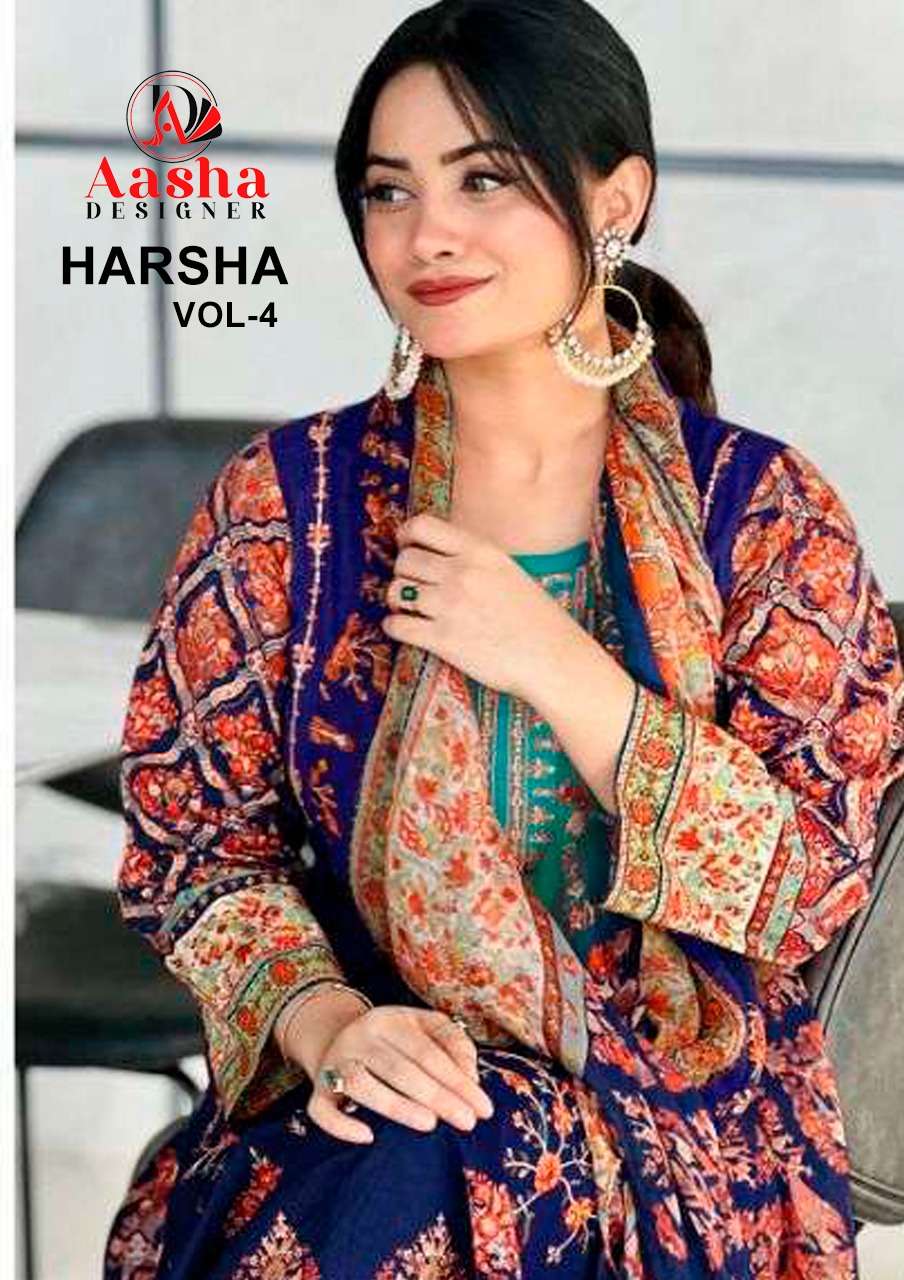AASHA DESIGNER HARSHA VOL 4