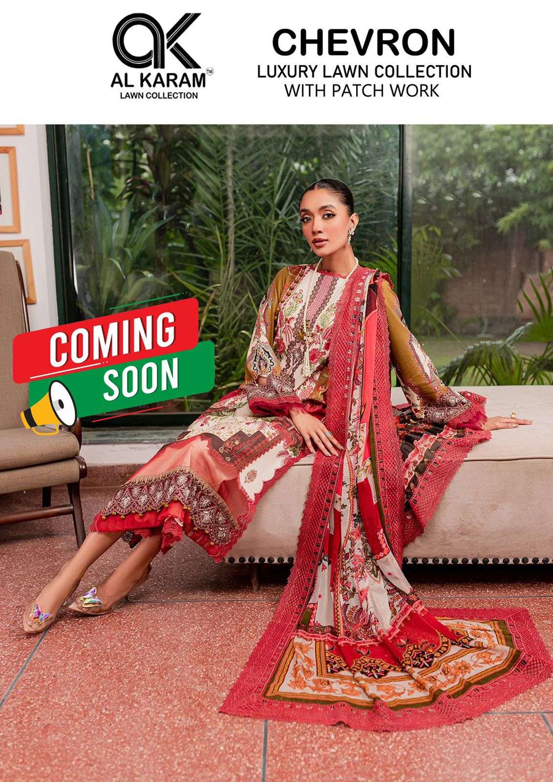 AL KARAM CHEVRON LUXURY LAWN COLLECITON