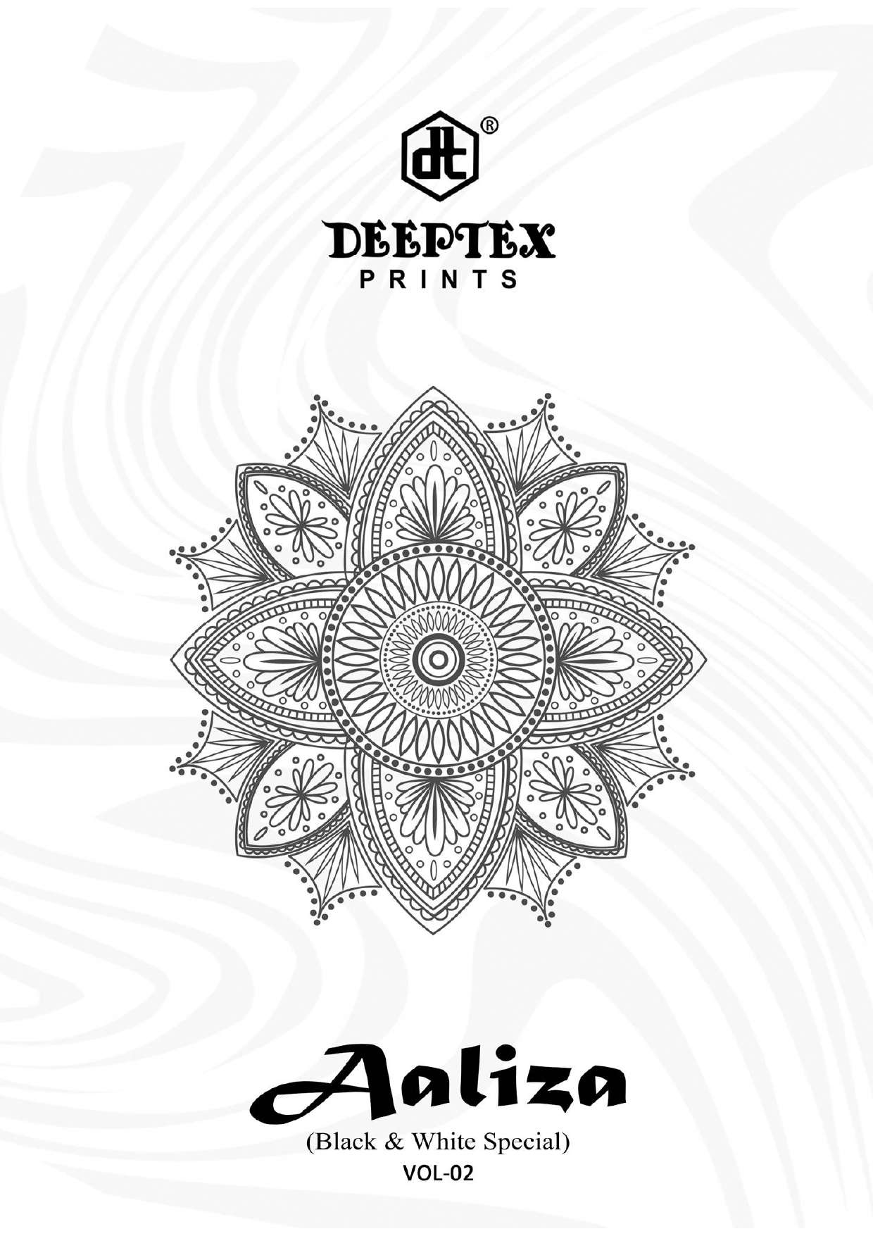 DEEPTEX PRINTS AALIZA BLACK & WHITE SPECIAL VOL 2  