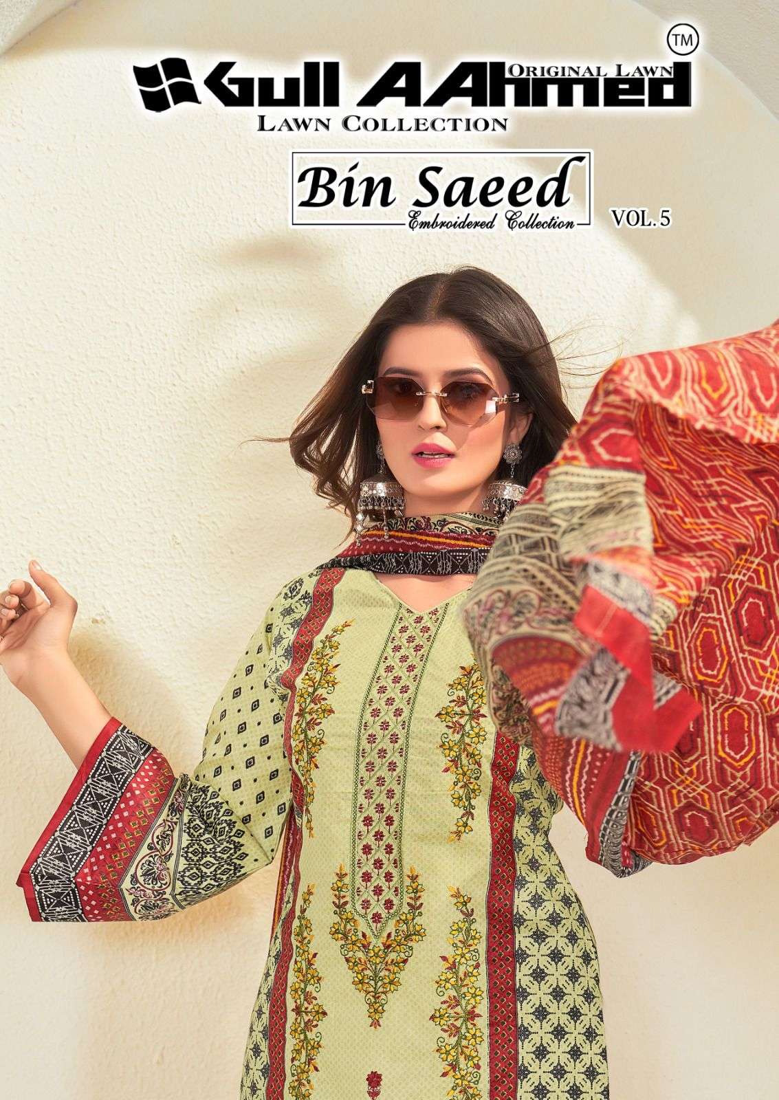 GULL AHMED BIN SAEED EMBROIDERED COLLECTION VOL 5