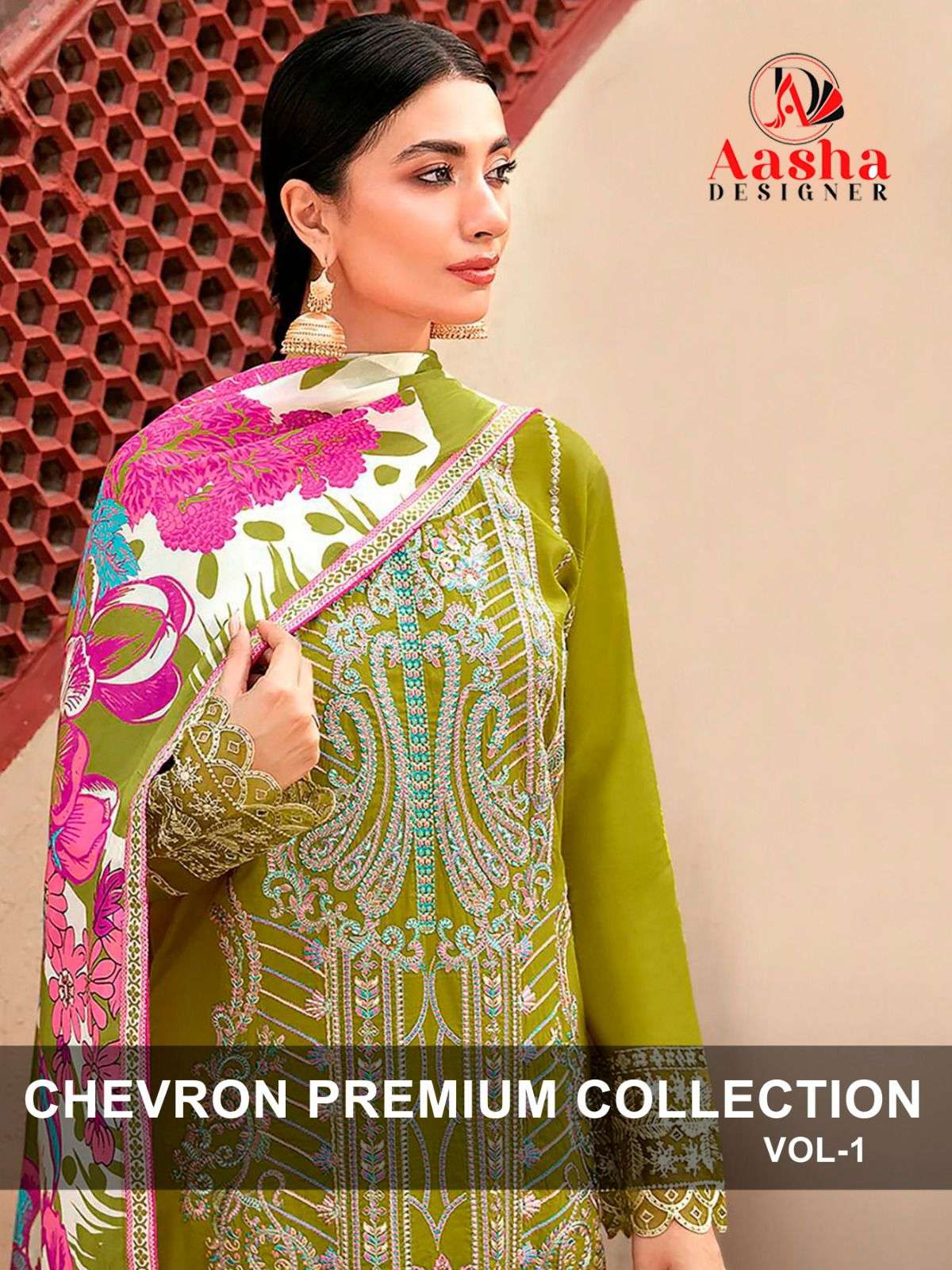 AASHA DESIGNER CHEVRON PREMIUM COLLECTION VOL 1 