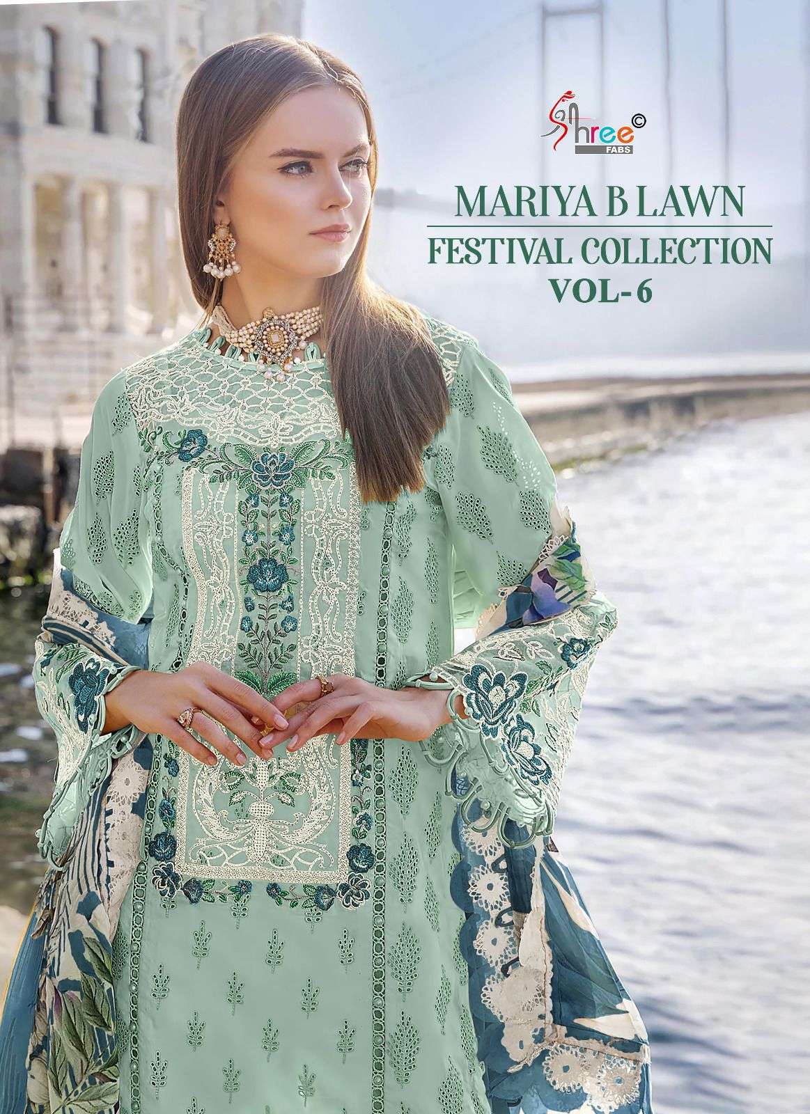 SHREE FABS MARIYA B LAWN FESTIVAL COLLECTION VOL 6 