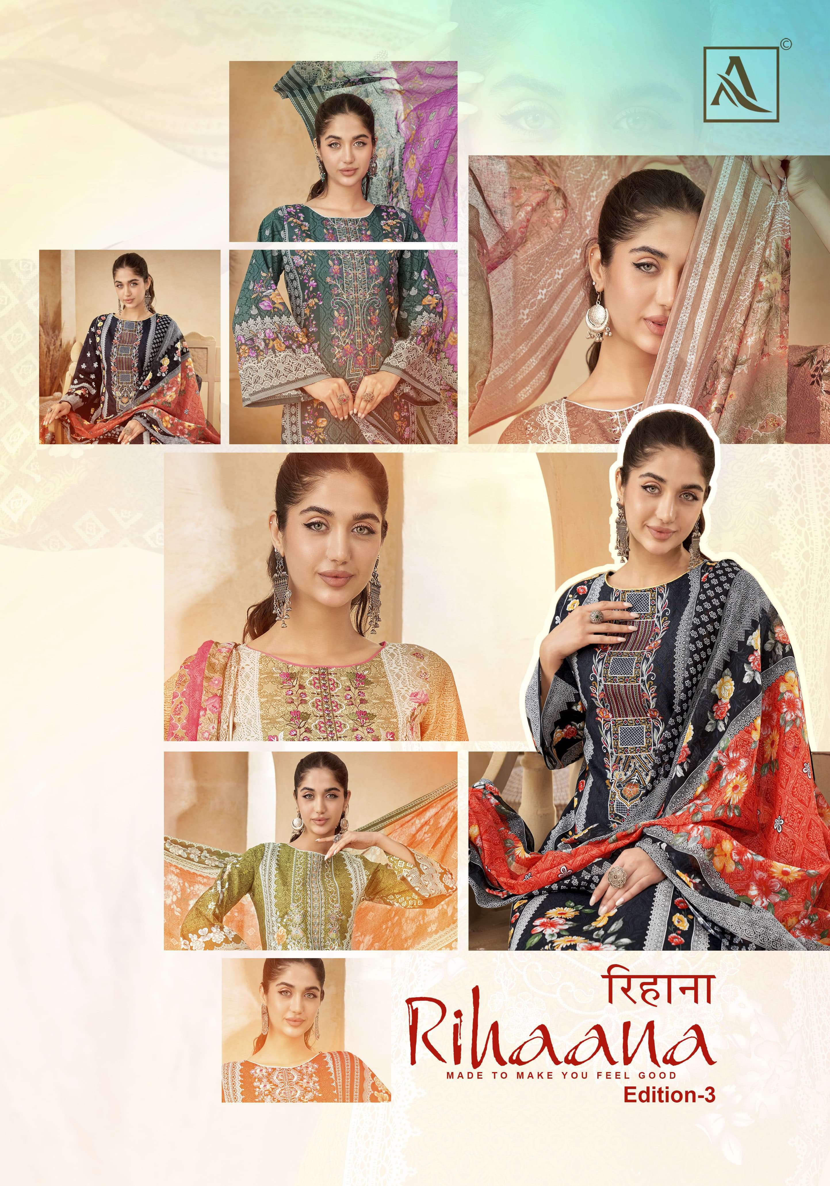 ALOK SUITS RIHAANA VOL 3