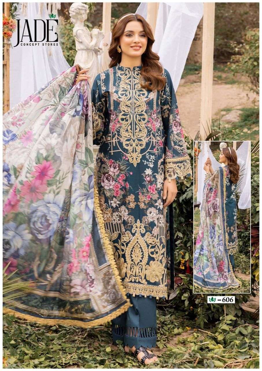 JADE CRIMSON EXCLUSIVE HEAVY LAWN COLLECTION VOL 6 READY MADE COLLECTION