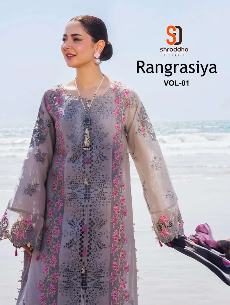 SHARADDHA DESIGNER RANGRASIYA VOL 1 