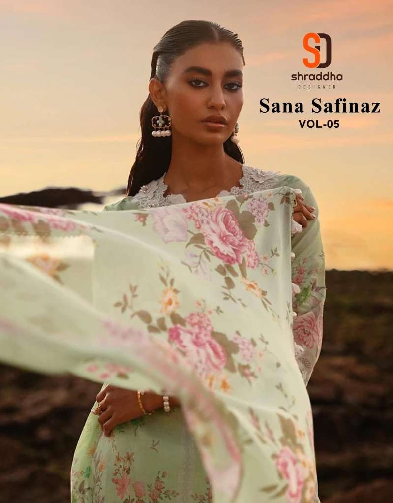  SHARADDHA DESIGNER SANA SAFINAZ VOL 5 