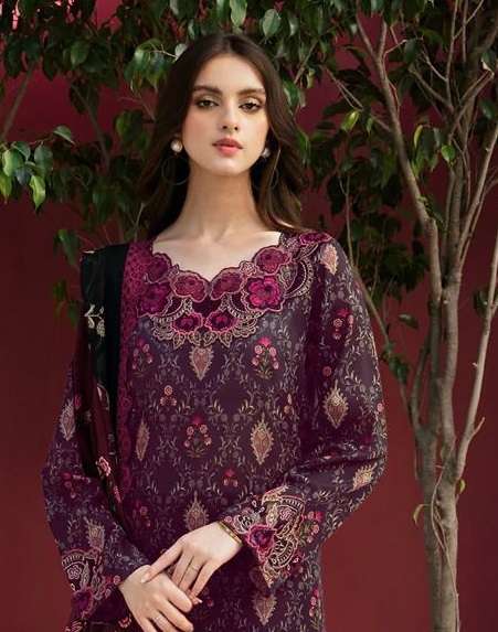 DEEPSY SUITS RAMSHA RANGREZ LUXURY LAWN 24 VOL 3