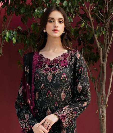 DEEPSY SUITS RAMSHA RUNGREZ LUXURY LAWN 24 VOL 3 D NO 7033