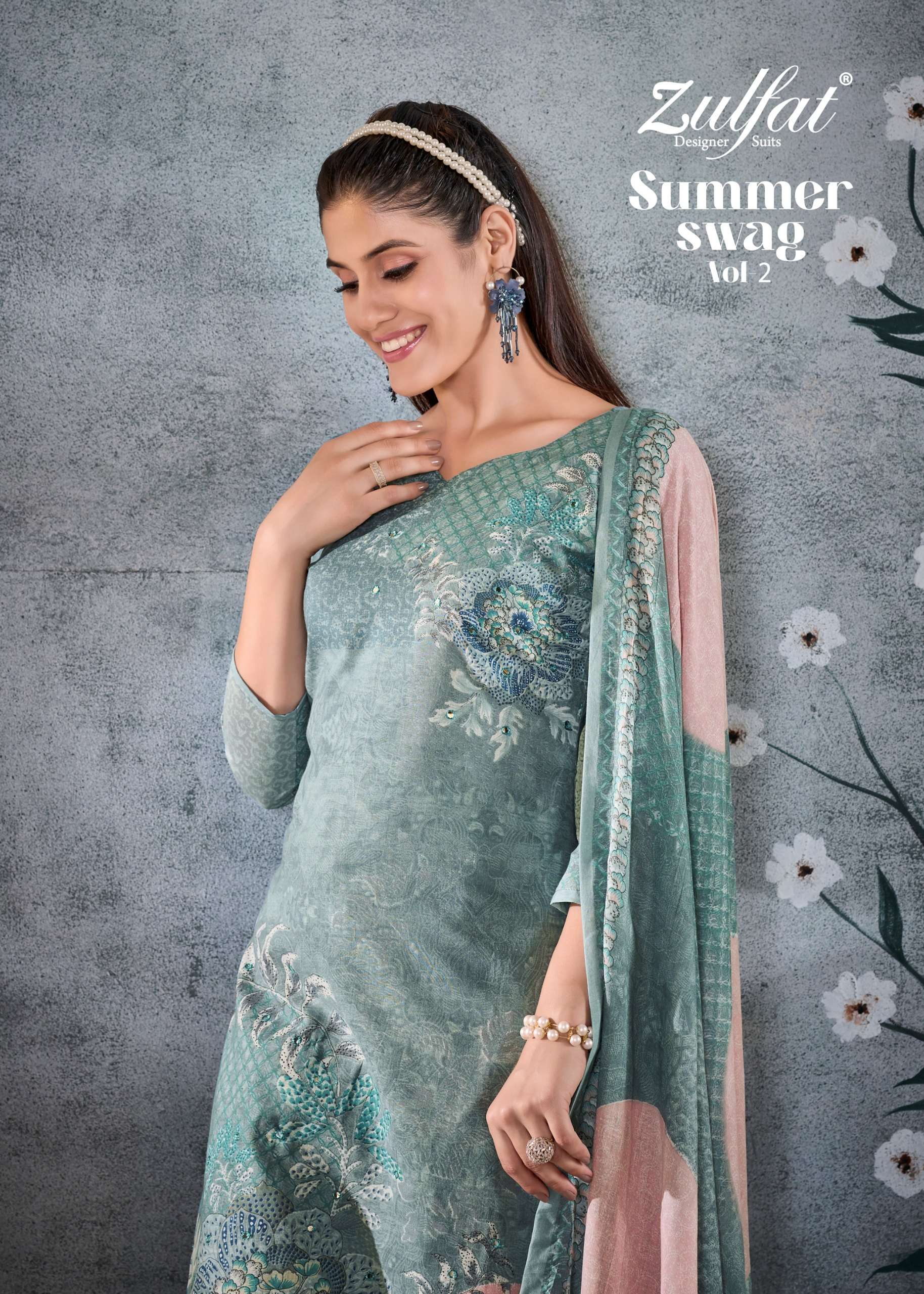 ZULFAT DESIGNER SUITS SUMMER SWAG VOL 2