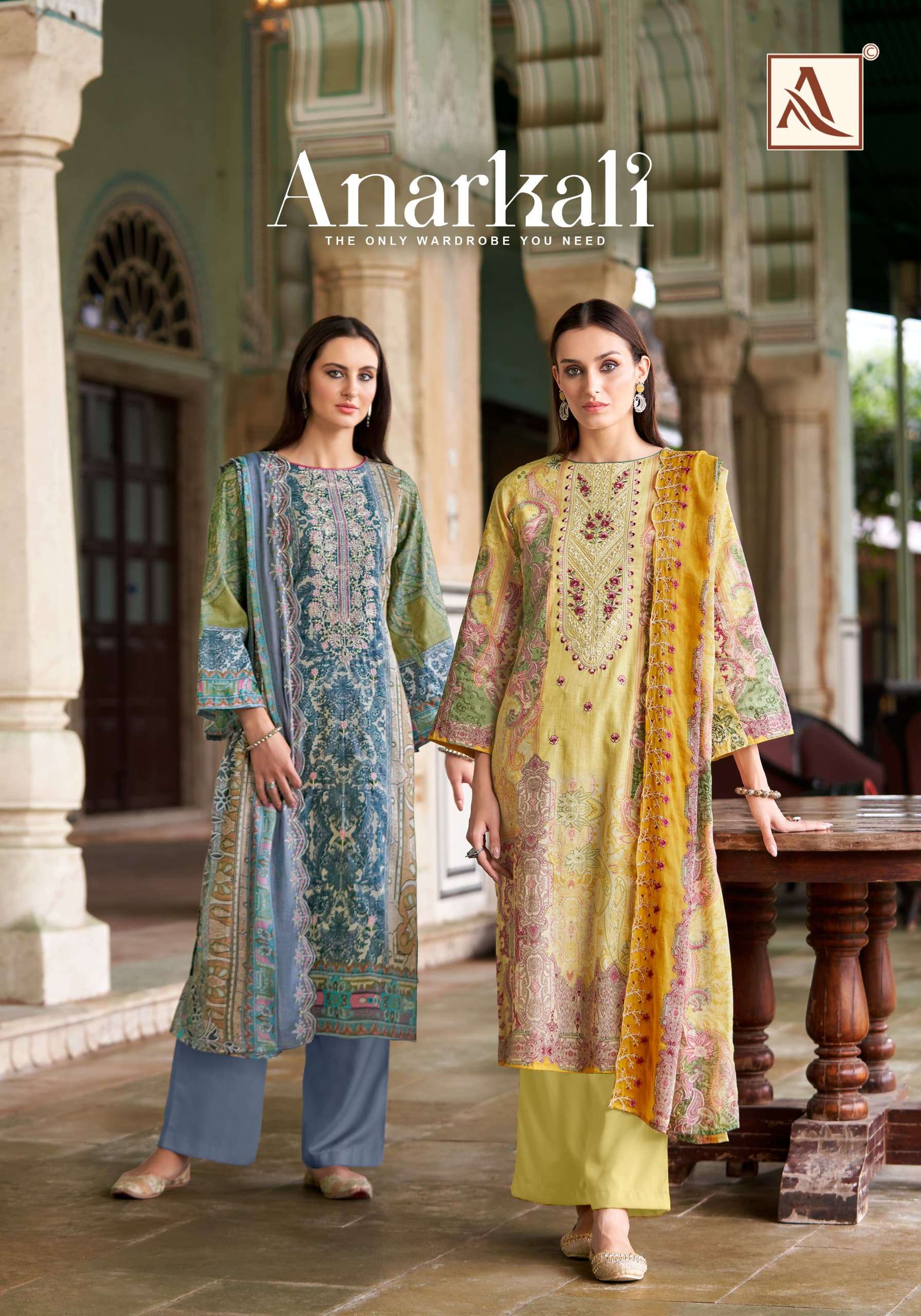 ALOK SUITS ANARKALI 