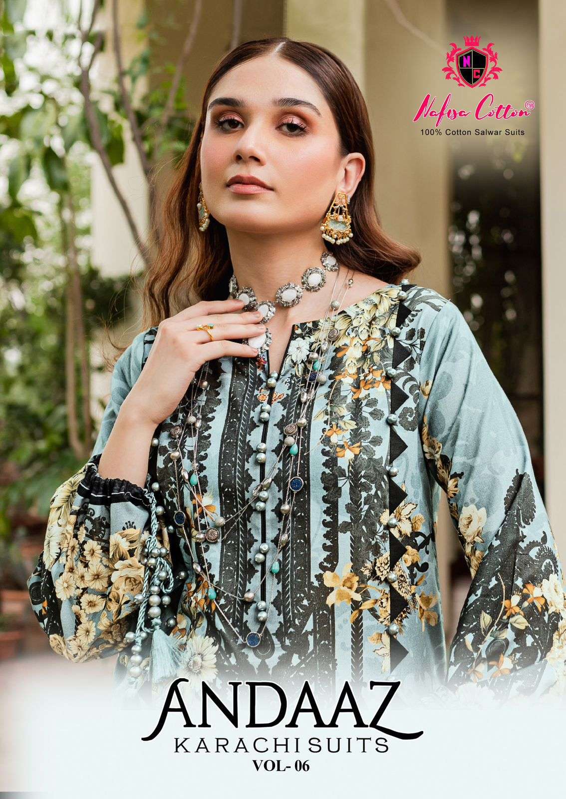 NAFISA COTTON ANDAAZ KARACHI SUITS VOL 6