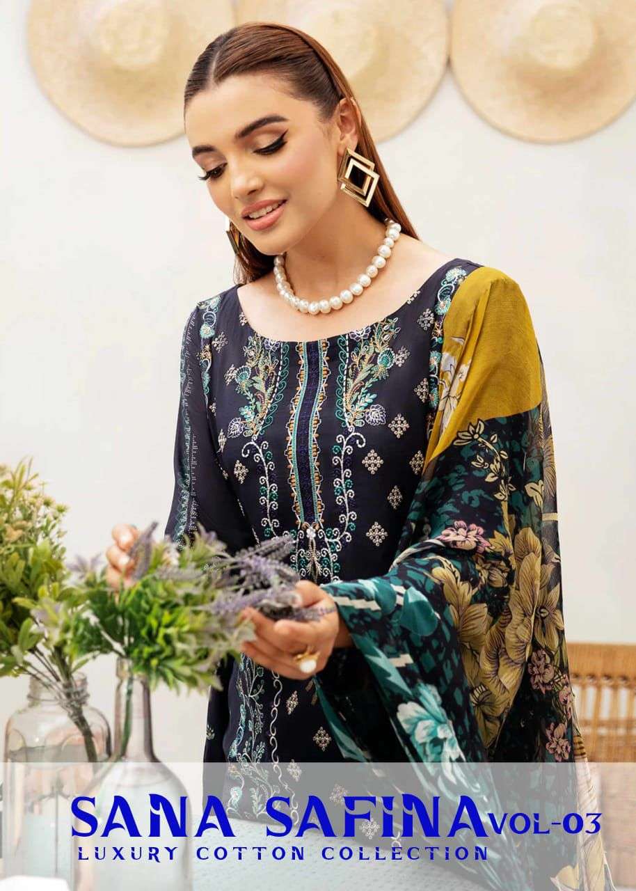 SANA SAFINA LUXURY COTTON COLLECTION VOL 3 