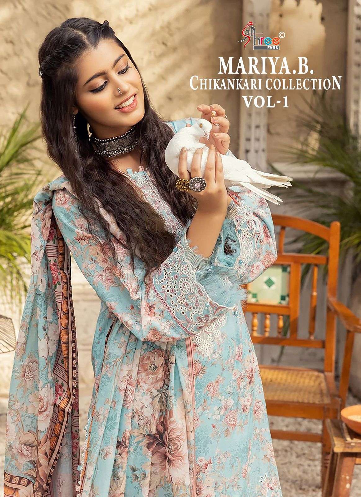 SHREE FABS MARIYA B CHIKANKARI COLLECTION VOL 1 