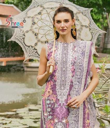 SHREE FABS NEEDLE WONDER LAWN COLLECTION VOL 5