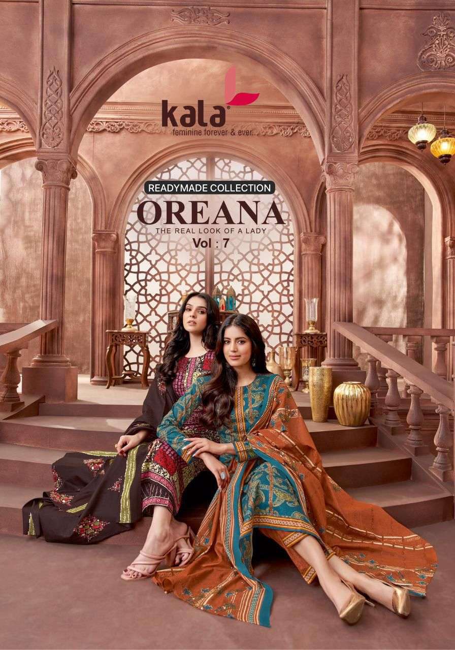 KALA FASHION OREANA VOL 7 COTTON READY MADE COLLECTION