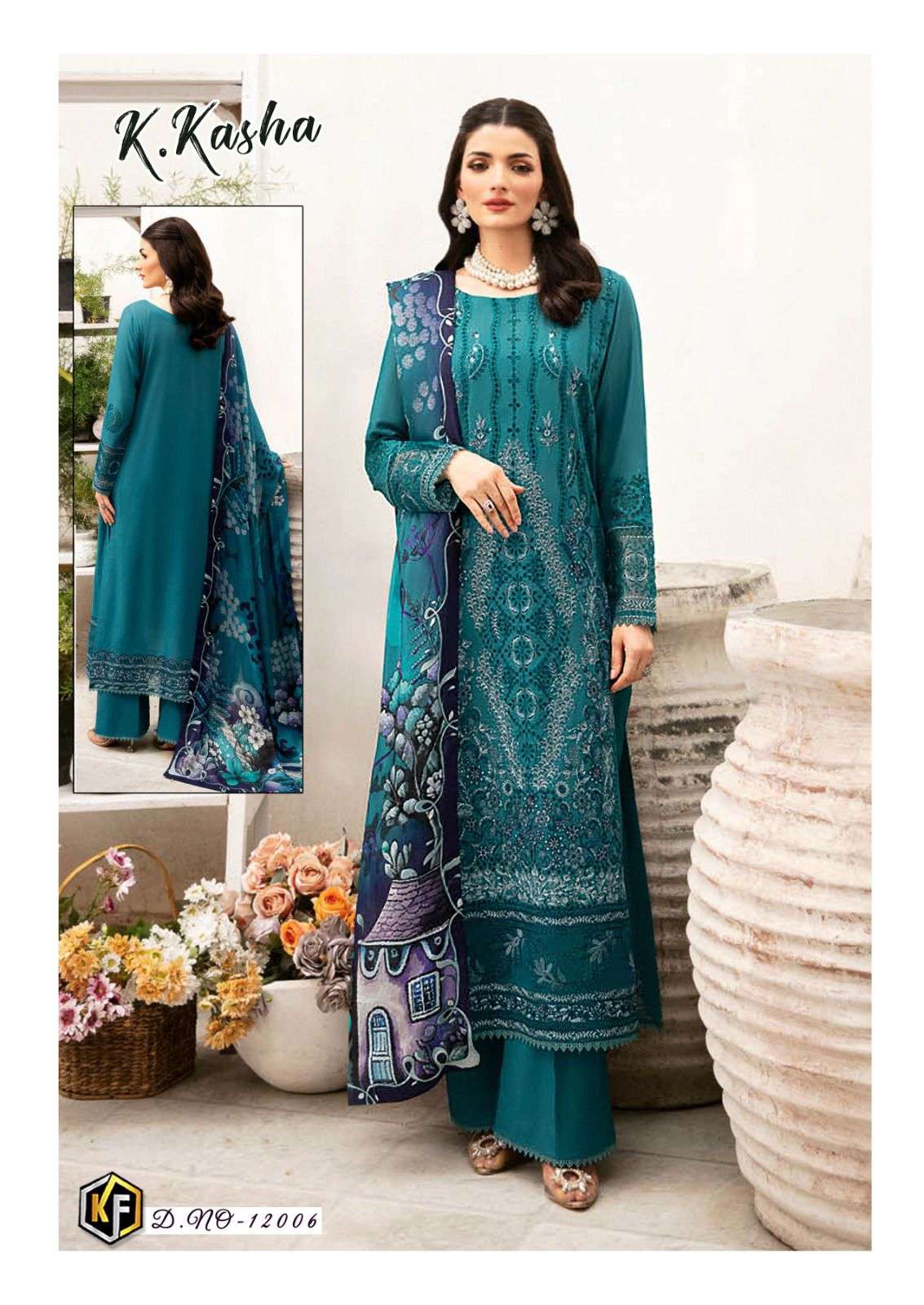 KEVAL FAB K KASHA VOL 12 READY MADE COLLECTION 