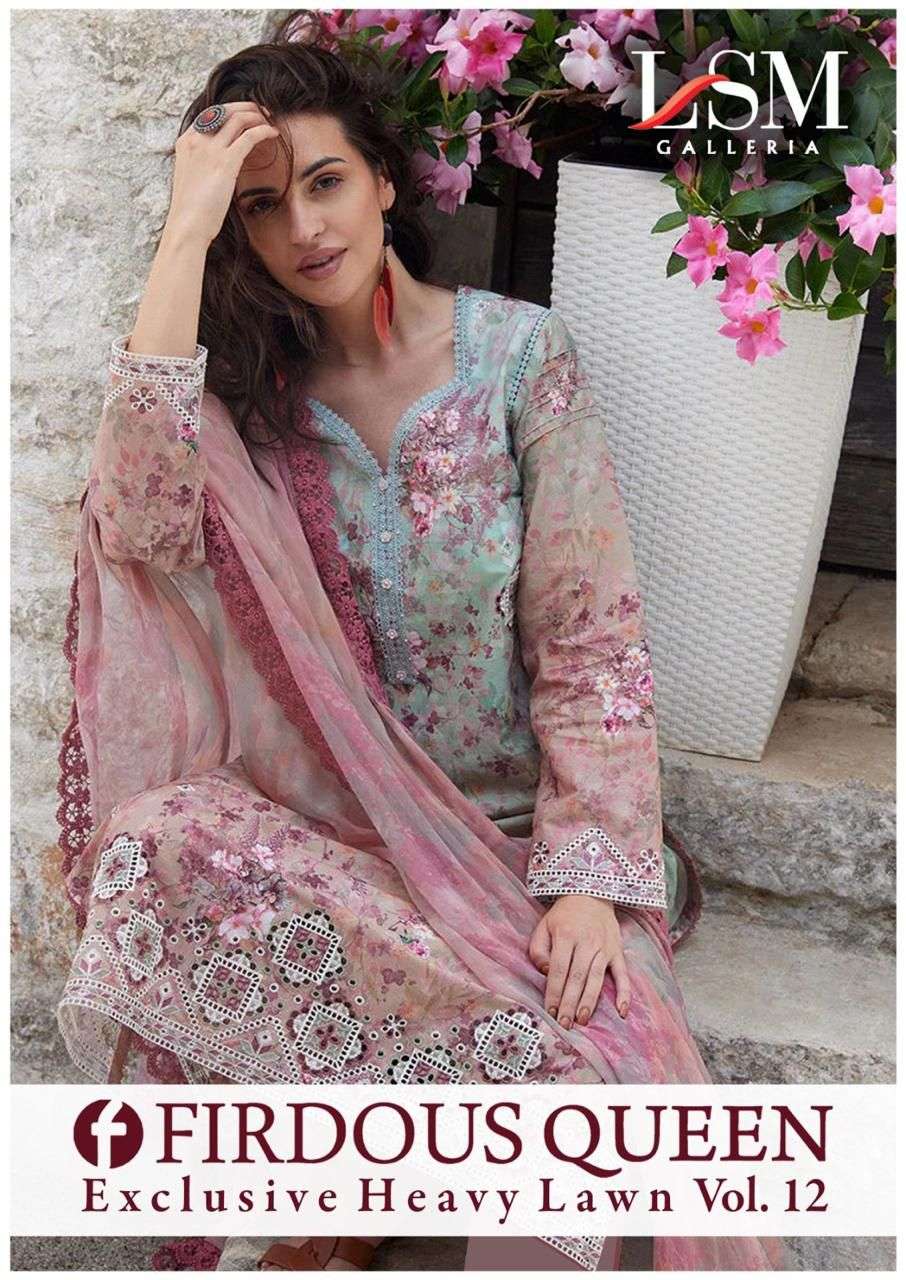 LSM GALLERIA FIRDOUS QUEEN LAWN VOL 12 