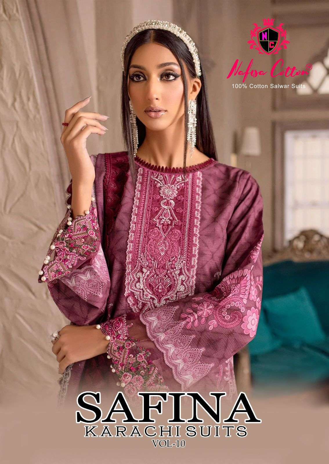 NAFISA COTTON SAFINA VOL 10