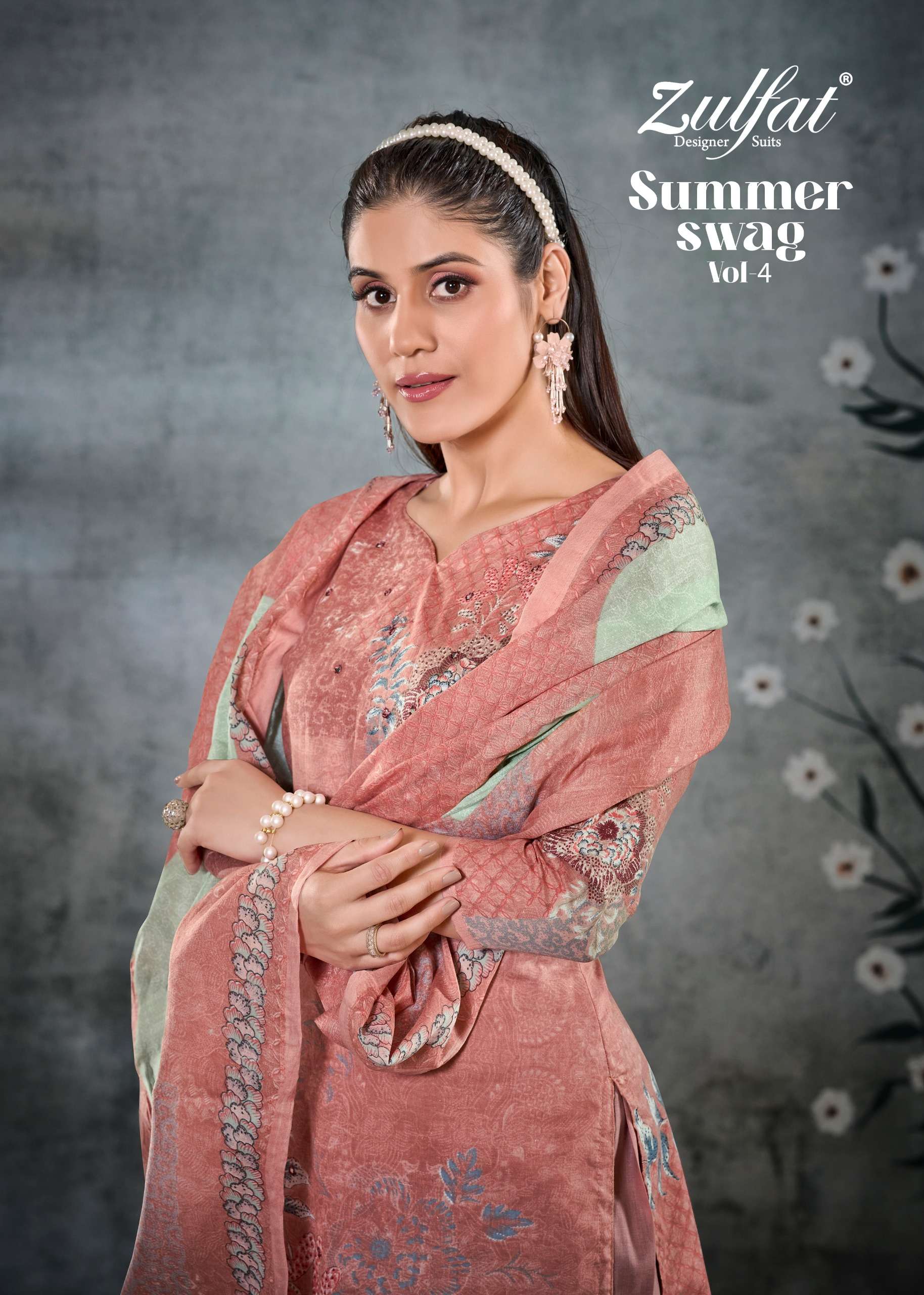 ZULFAT DESIGNER SUITS SUMMER SWAG VOL 4