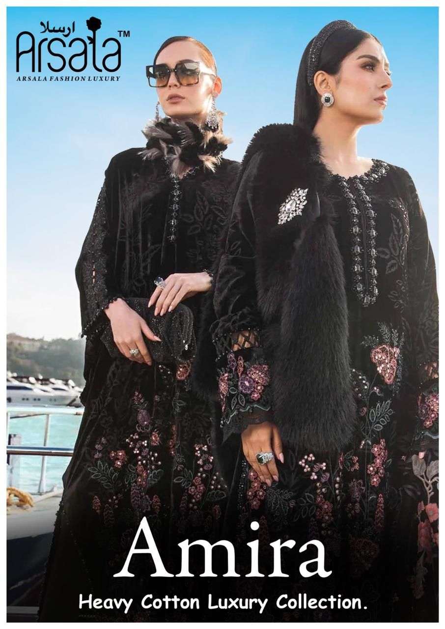 ARSALA FASHION AMIRA HEAVY COTTON LUXURY COLLECTION 