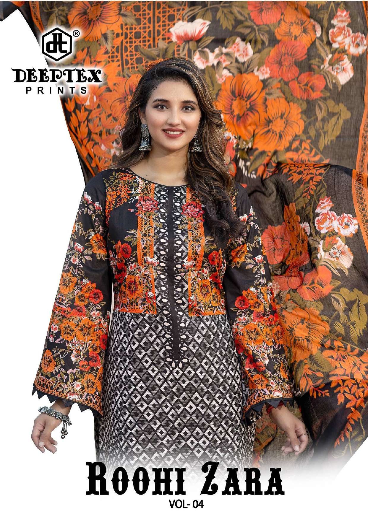 DEEPTEX PRINTS ROOHI ZARA VOL 4