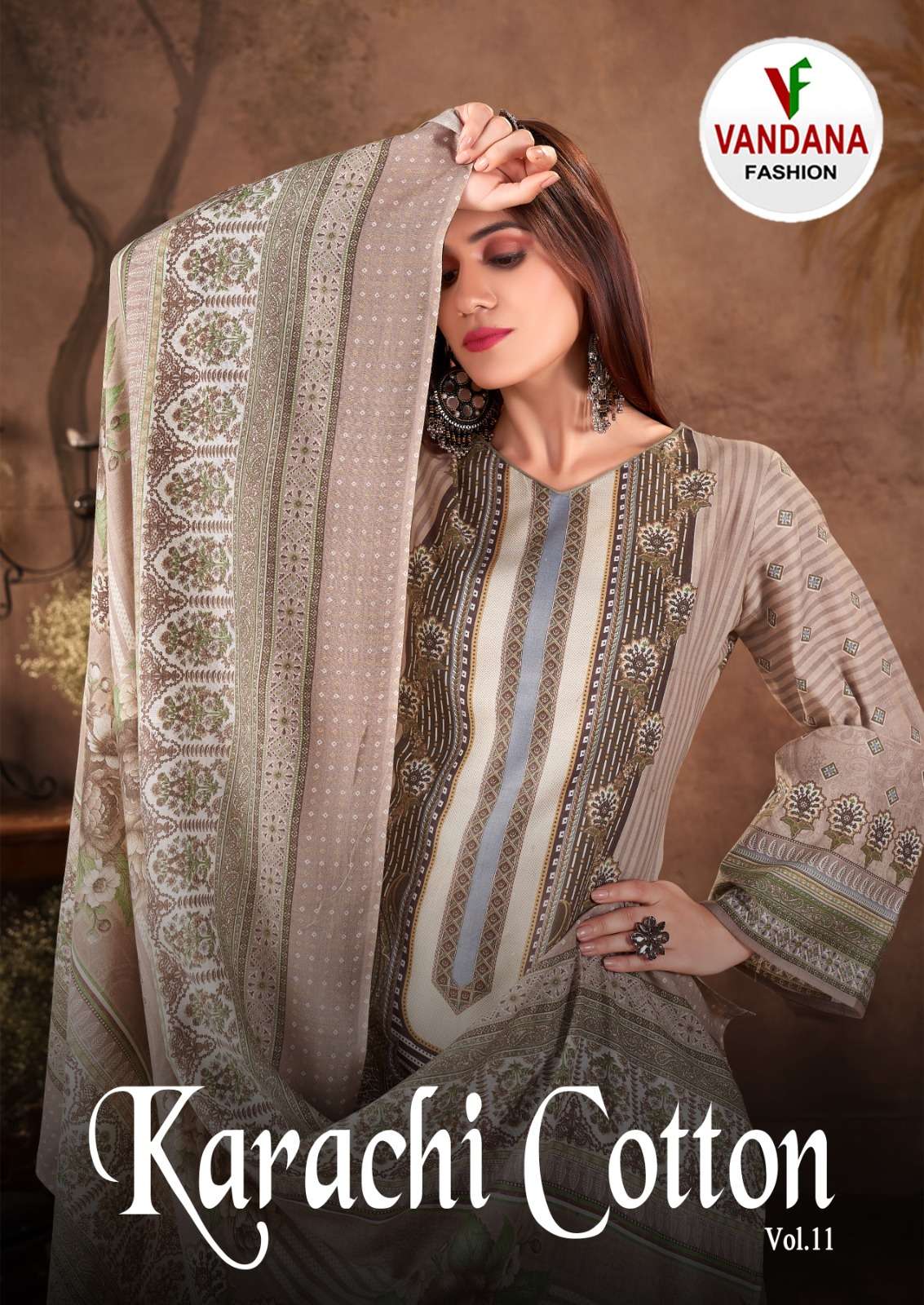 VANDANA FASHION KARACHI COTTON VOL 11 